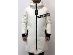 Мужская зимняя куртка BIKKEMBERGS white