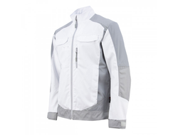 Куртка мужская летняя KS 202, белый/серый