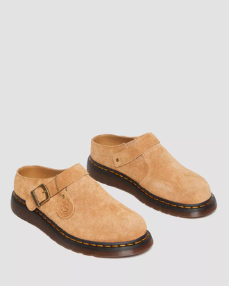 Dr Martens Isham Desert Oasis Suede Mules коричневые