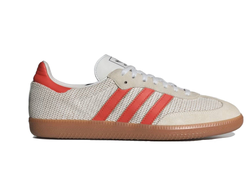 Adidas Samba (Бежевые с красным) Арт 12 фото