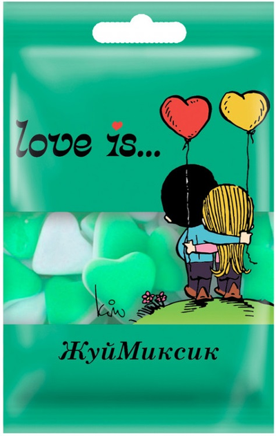 Мармелад LOVE IS ЖуйМиксик Мята-Лимон-Лайм (Турция)