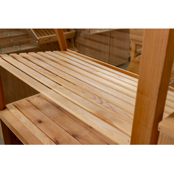 (НАТ-01) Хлебная витрина "NATURE" с 2-мя наклонными полками