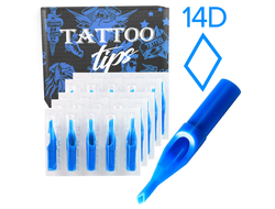 ПЛАСТИКОВЫЕ НАКОНЕЧНИКИ Diamond 14 BLUE (5 ШТ.)