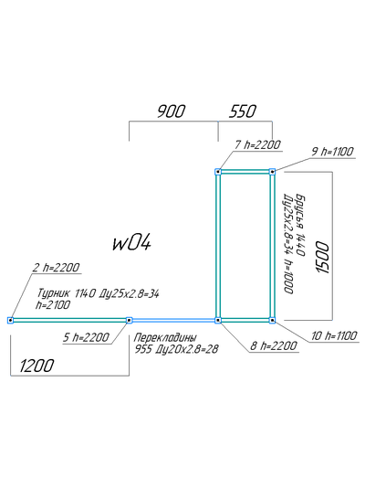 Спортивная площадка Workout W04.30