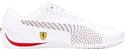 Puma Scuderia Ferrari Drift Cat 5 Ultra 2 White Rosso Corsa