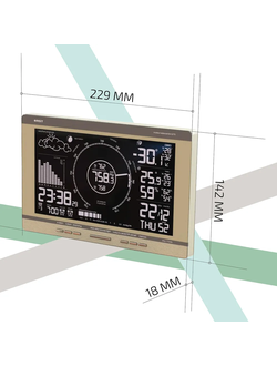 Цифровая метеостанция RST 88770