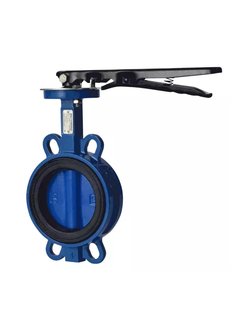 Затвор поворотный дисковый ручной чугунный Benarmo Ду 40 50 65 80 100 125 150 250 Ру16 межфл с рукояткой диск чугун манжета EPDM EURO