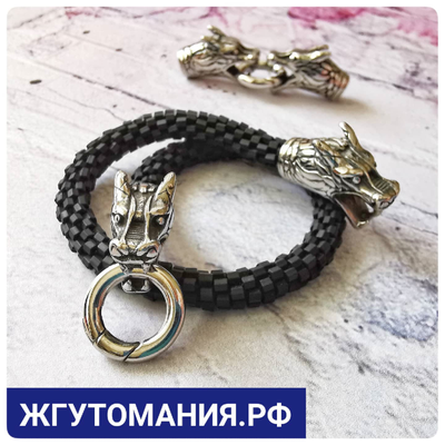 КОЛПАЧОК-ЗАСТЁЖКА ИЗ НЕРЖАВЕЮЩЕЙ СТАЛИ "Дракон"