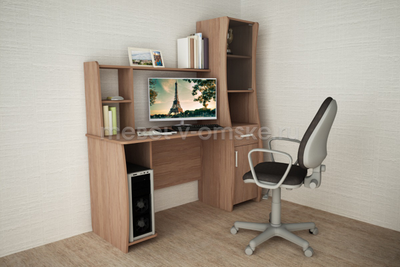 Стол компьютерный Лицей-4 - в интерьере.
