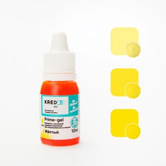 Prime-gel 04 желтый, колорант водораств. для окраш. (10мл) KREDA Bio, компл. пищ. добавка