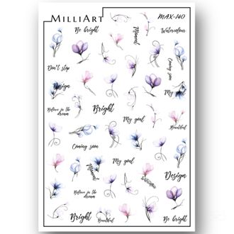 Слайдер-дизайн MilliArt Nails MAX-140