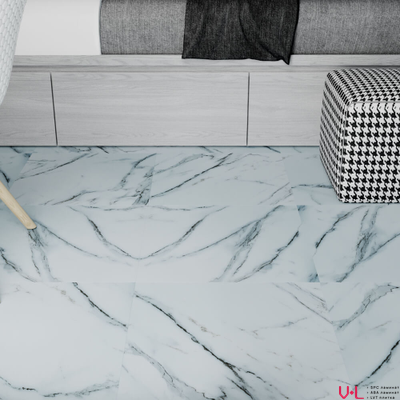 Кварцвиниловая плитка Art East Tile Hit Мрамор Каррара Бьянко 764 купить на vinyl-laminat.ru
