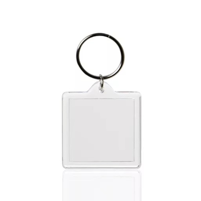 Заготовка брелок акриловый. КВАДРАТ: 40х40 мм.