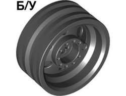 ! Б/У - Wheel 30mm D. x 14mm, Black (56904 / 6251174) - Б/У