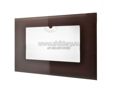 Стекло внешнее GEFEST 1200 C6 K19, коричневое с термоуказателем (598x409)