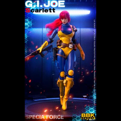 Скарлетт (G.I.Joe series) - Коллекционная ФИГУРКА 1/6 G.I.JOE Scarlett (BBK013) - BBK