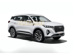 Пороги Black-Premium для Chery Tiggo 7 Pro MAX 2022-