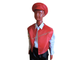 Танцевальный костюм для мальчика жилетка + картуз (4 цвета) (ткань -плащевка)