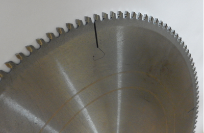 Дисковая пила 500x32x120 WST по цветным металлам и пластику