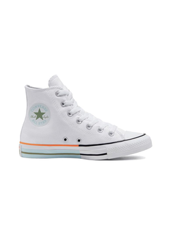 Converse high white top