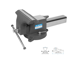 Тиски слесарные 200 мм KING TONY 9TZ11-08