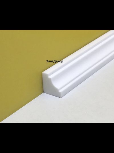 Акриловый плинтус бордюр на ванну Суперплинтус- СП7 (12х12х1800)