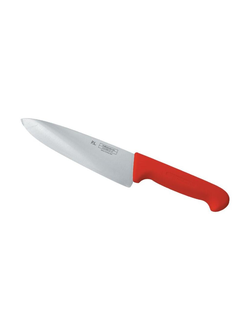 Нож поварской 20 см, красная ручка