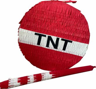 Пиньята круг "TNT" майнкрафт
