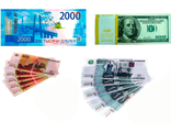Деньги для выкупа Доллары, Евро, Рубли 100шт/уп от 70 руб в Орле