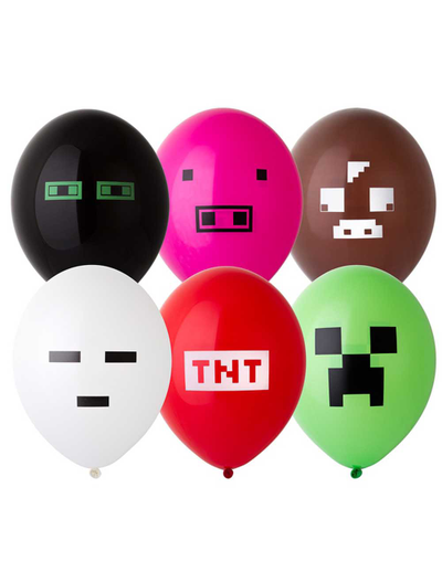 Воздушные шары "Пиксели"