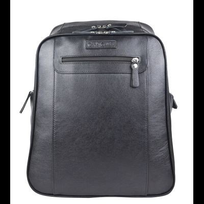 Кожаный рюкзак Cossira black (арт. 3048-01)