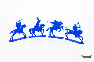 Конные половцы Синий цвет