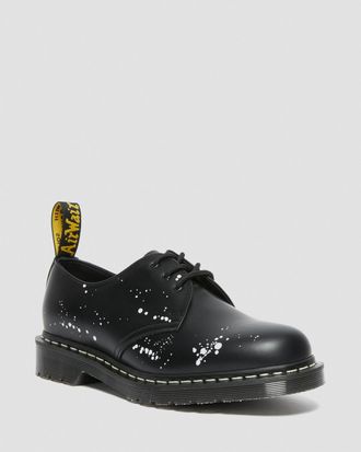 DR. MARTENS 1461 NEIGHBORHOOD SMOOTH LEATHER OXFORD SHOES