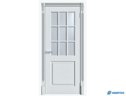 Межкомнатная дверь с покрытием Эмаль Лондон 2 купить в Челябинске | КВИРТЕК