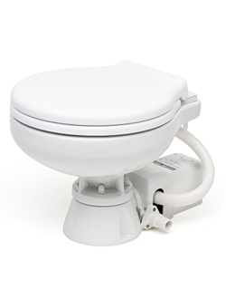 Унитаз судовой/гальюн электрический Matromarine Products Standart Compact 6700000712 12В 17А 335x420x390мм с мацератором и микролифтом