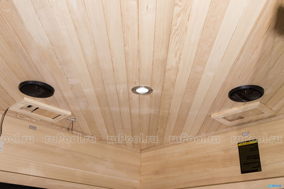 Инфракрасная сауна (кабина) SaunaMagic Glass Corner Medium