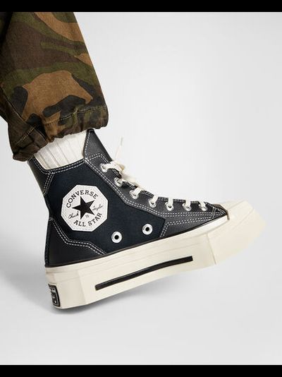 Черные кеды Converse Chuck 70 De Luxe Squared