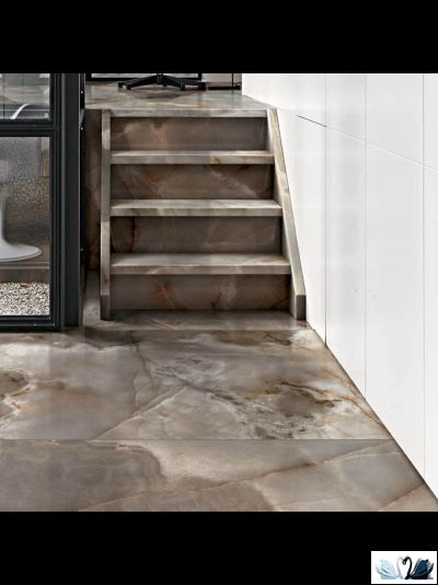 Керамогранит FMAX Chocolate glossy 90x180 см коричневый бежевый