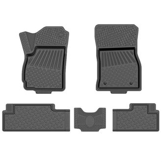 Коврик салонный резиновый (черный) для Chevrolet Orlando (12-15)  (Борт 4см)
