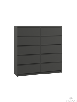 Мадера Комод К10М Графит