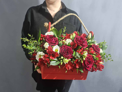 Букет в ящике №2