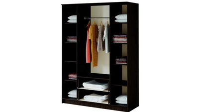 Шкаф четырехстворчатый Фиеста (БТС) венге лоредо