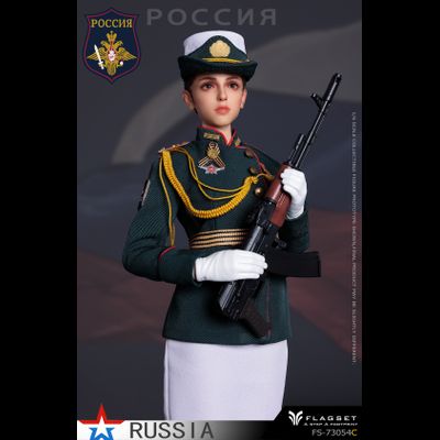 ПРЕДЗАКАЗ - Курсантка военного университета ВС РФ - Коллекционная ФИГУРКА 1/6 Russian female soldiers Aerospace Forces (FS-73054C) - FLAGSET ?ЦЕНА: 18900 РУБ.?