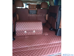 5D и 3D коврики из эко кожи в салон Toyota Land Cruiser 200 в Москве