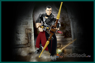 # 75524 Сборная Фигура «Чиррут Имве»  / “Chirrut Îmwe” Buildable Action Figure (2017)