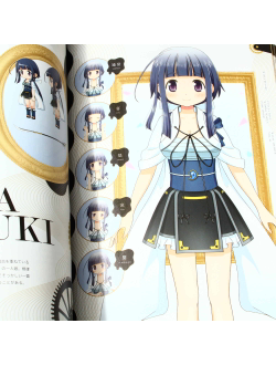 Оригинальный Арт Бук Puella Magi Madoka Magica Side Story: Magia Record Setting Documents Collection (Девочка-волшебница Мадока)