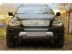 Защита радиатора Volvo XC90 2006-2009 chrome верх PREMIUM