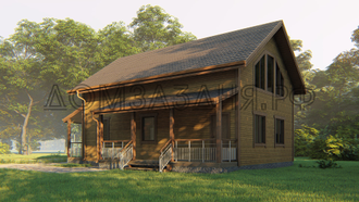 Коттедж 7,3x10,8