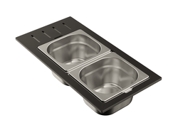 КОНТЕЙНЕР OMOIKIRI DC-02-2 IN (4999075) НЕРЖАВЕЮЩАЯ СТАЛЬ