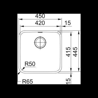Мойка Franke Bell BCX 110–42